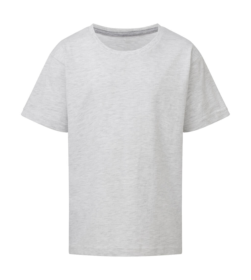 Kids' Perfect Print Tagless Tee in Farbe Ash Grey