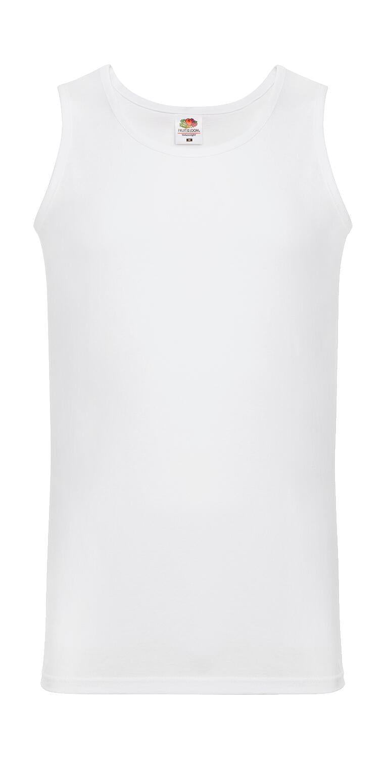 Valueweight Athletic Vest in Farbe White