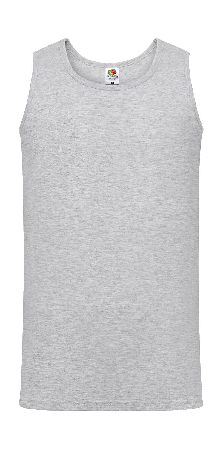Valueweight Athletic Vest in Farbe Heather Grey