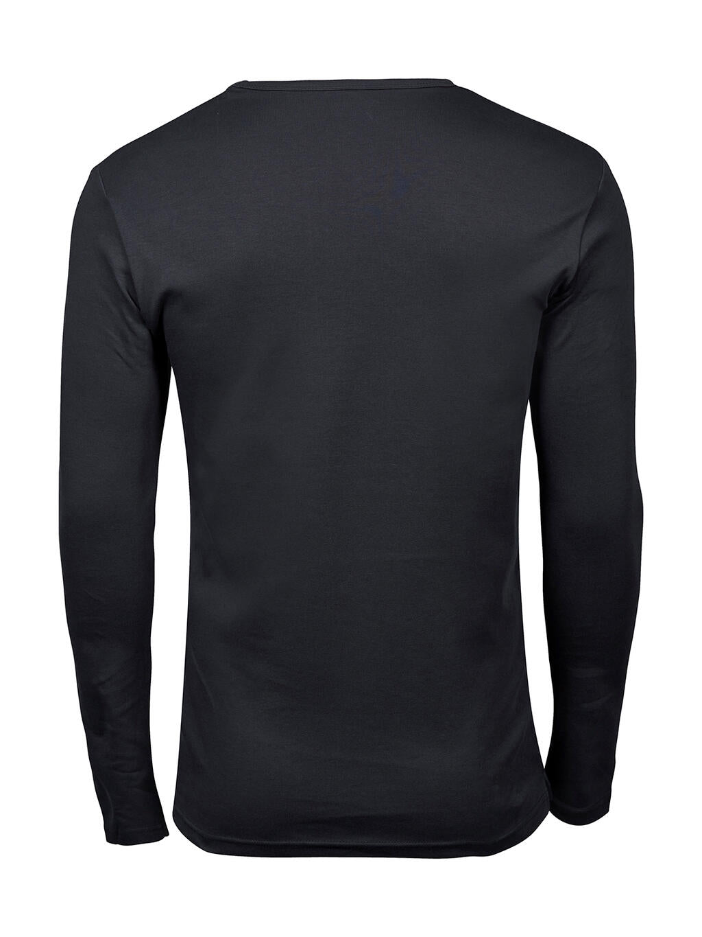 Men's LS Interlock T-Shirt in Farbe White