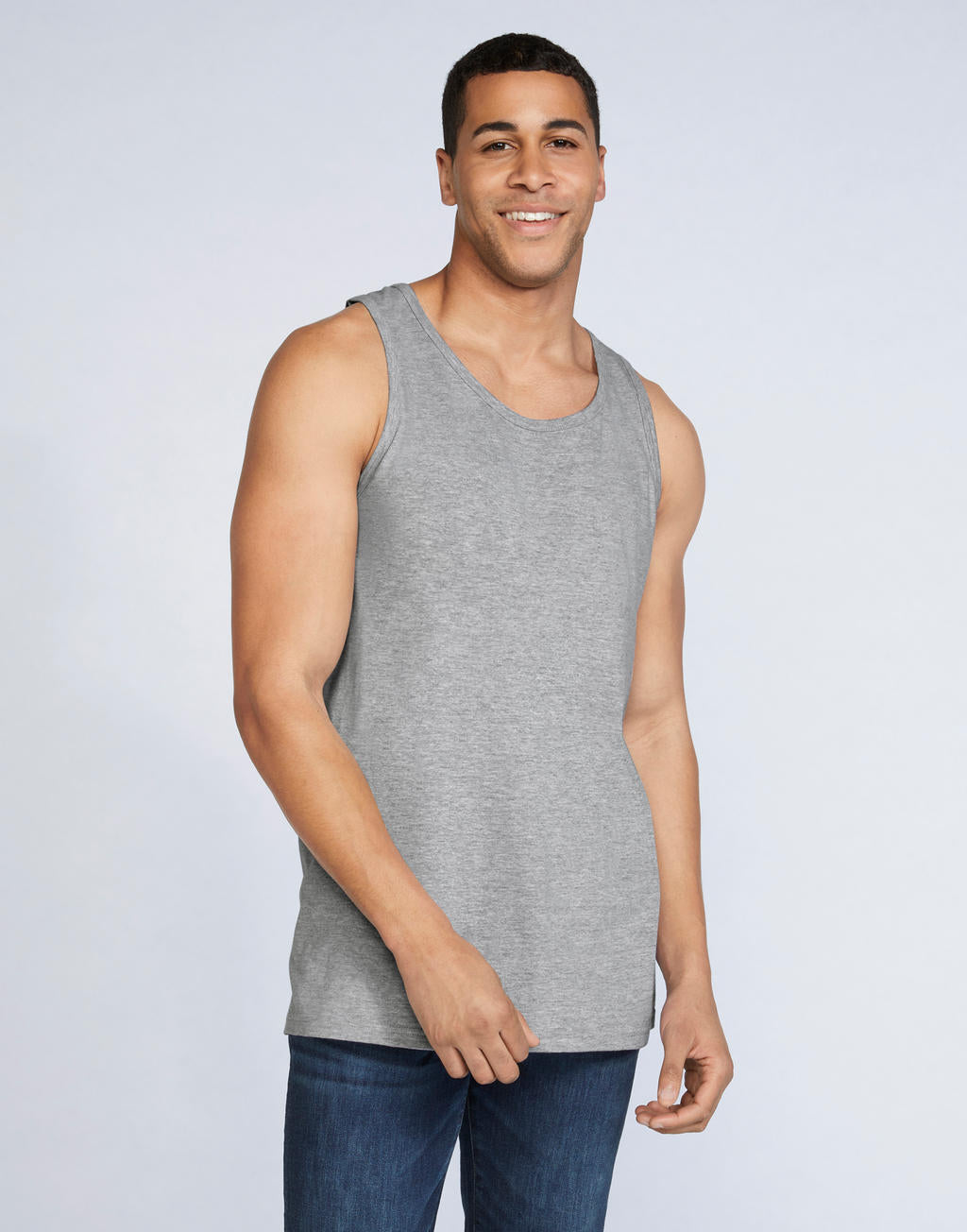 Softstyle® Adult Tank Top in Farbe White