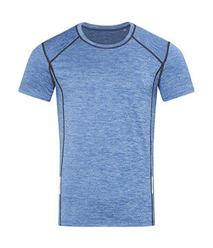 Recycled Sports-T Reflect Men in Farbe Blue Heather