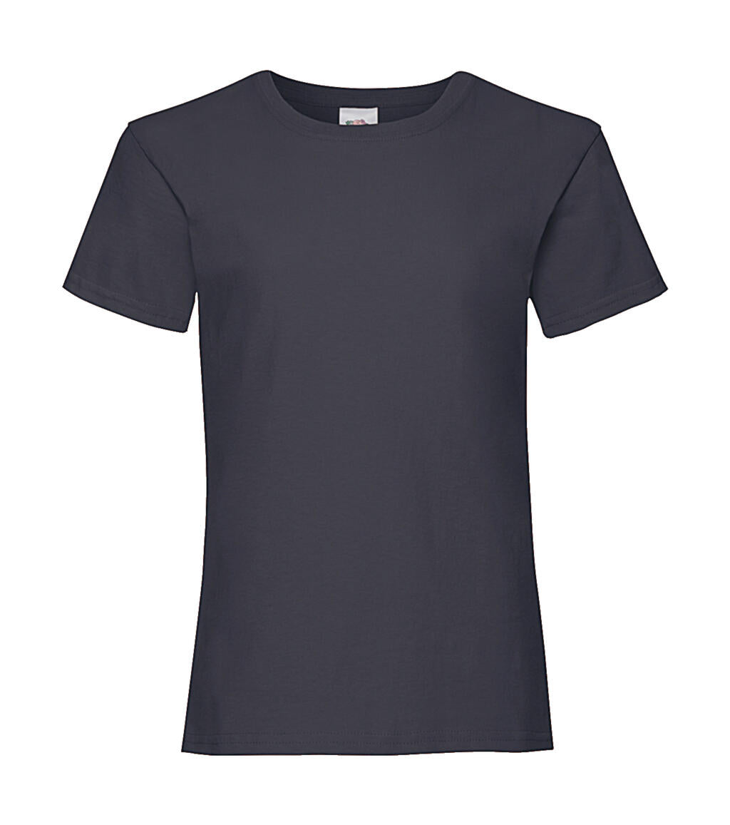 Girls Valueweight T in Farbe Deep Navy