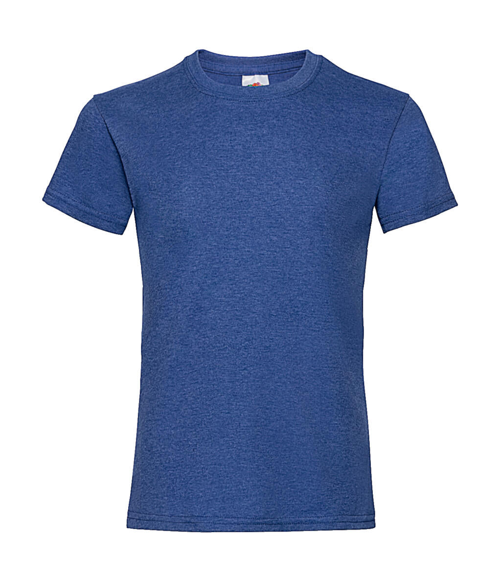Girls Valueweight T in Farbe Heather Royal