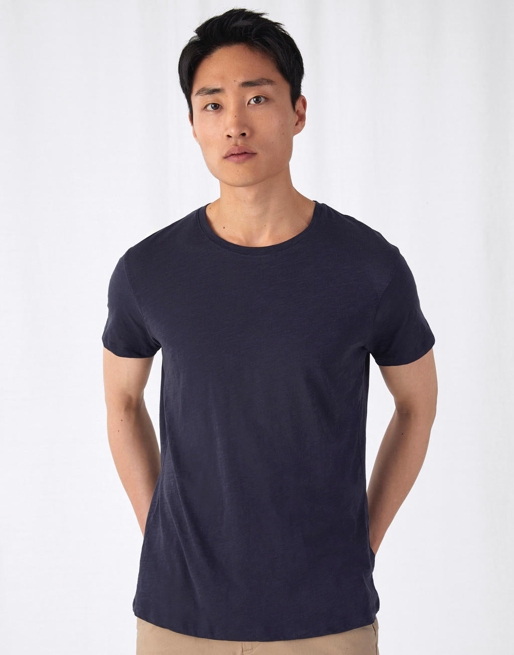 Organic Inspire Slub T /men_° in Farbe Chic Pure White