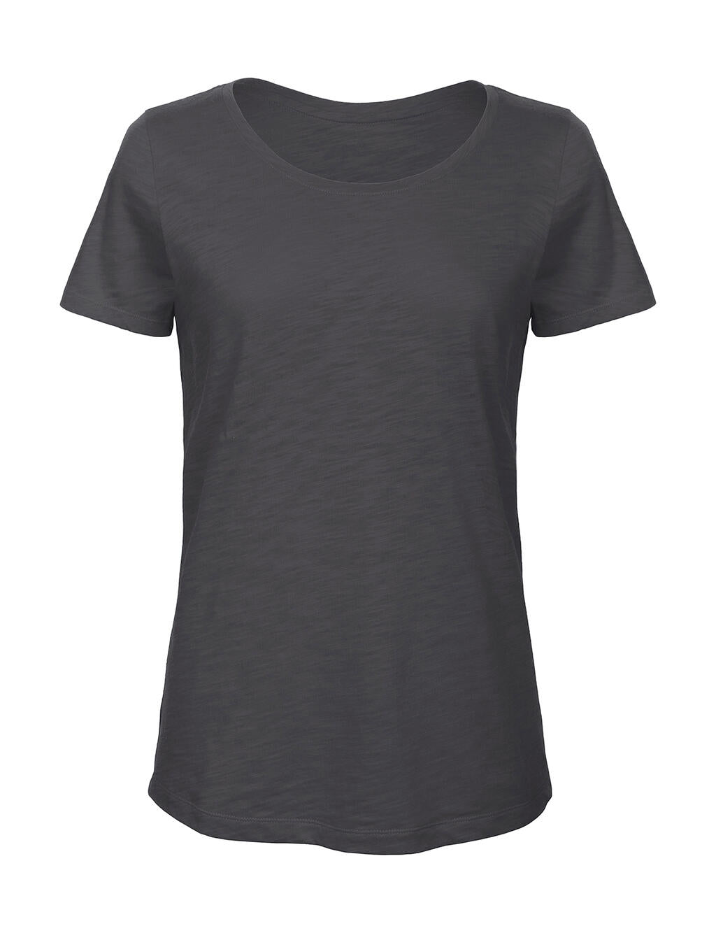 Organic Inspire Slub T /women_° in Farbe Chic Anthracite