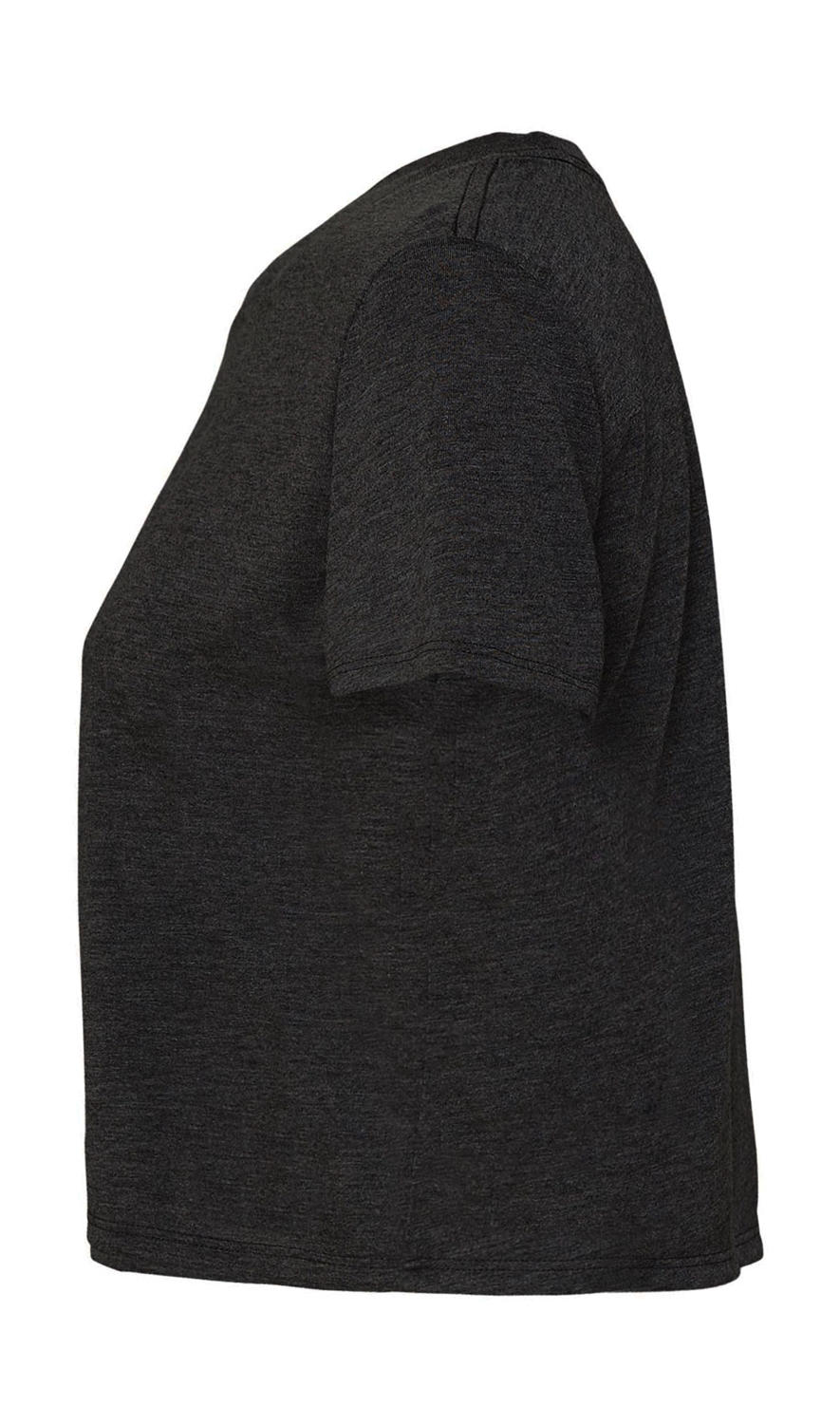Women's Flowy Cropped Tee in Farbe White