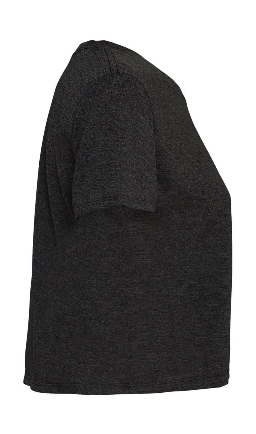 Women's Flowy Cropped Tee in Farbe White