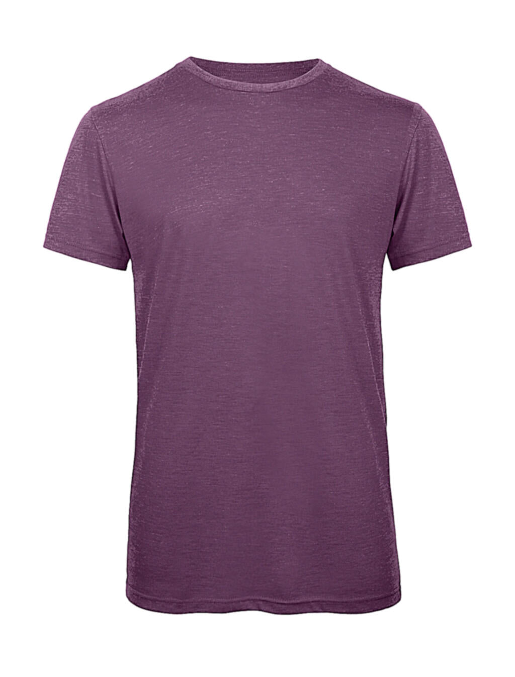 Triblend/men T-Shirt in Farbe Heather Purple