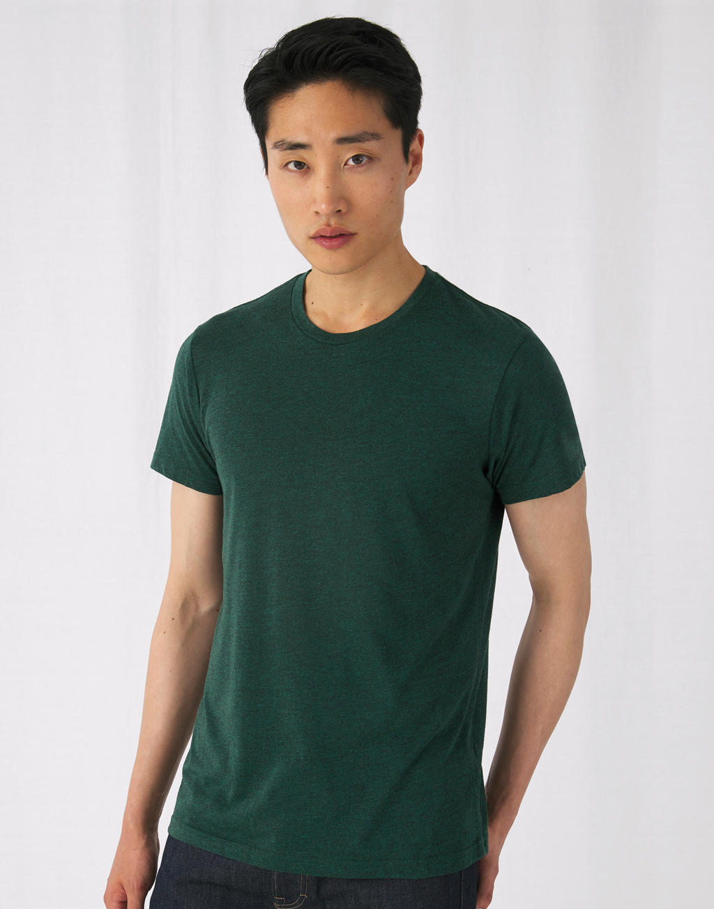 Triblend/men T-Shirt in Farbe White
