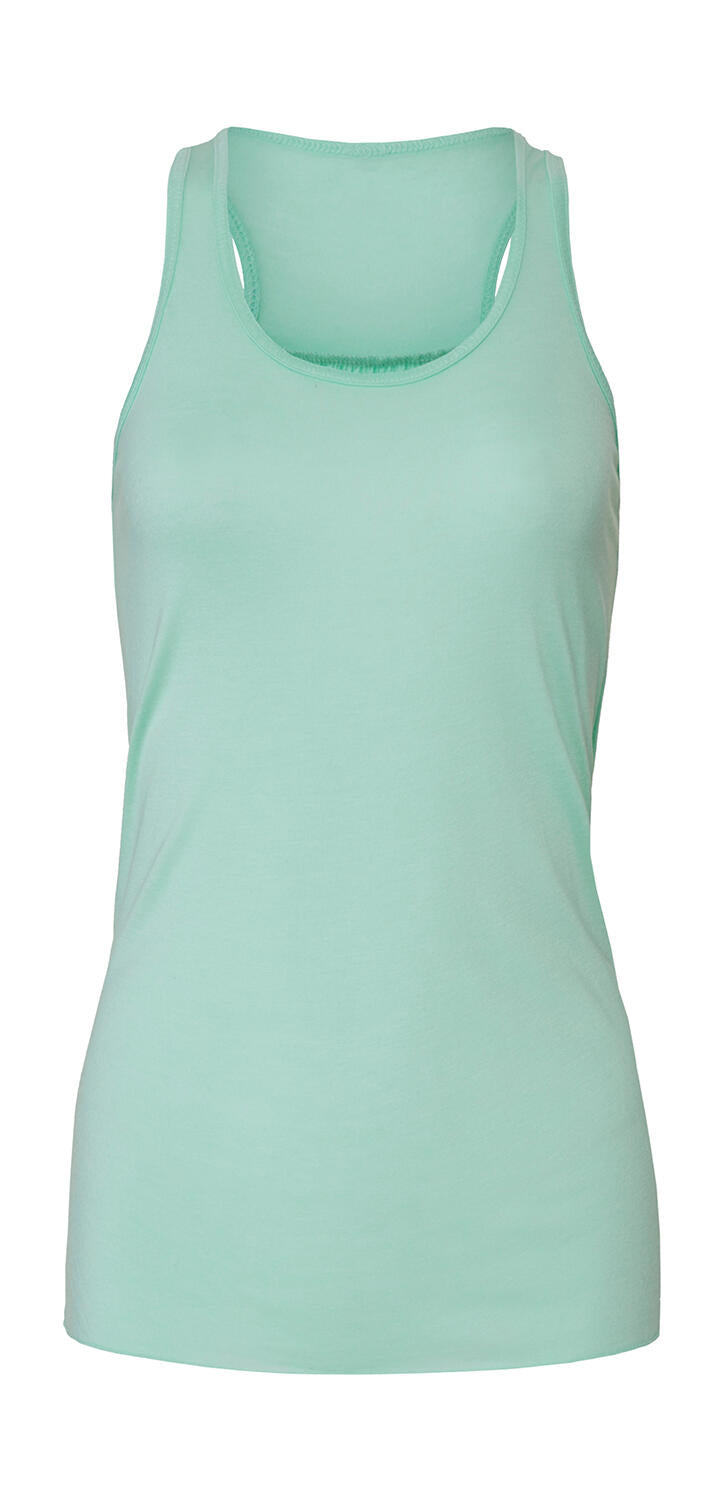 Flowy Racerback Tank Top in Farbe Mint
