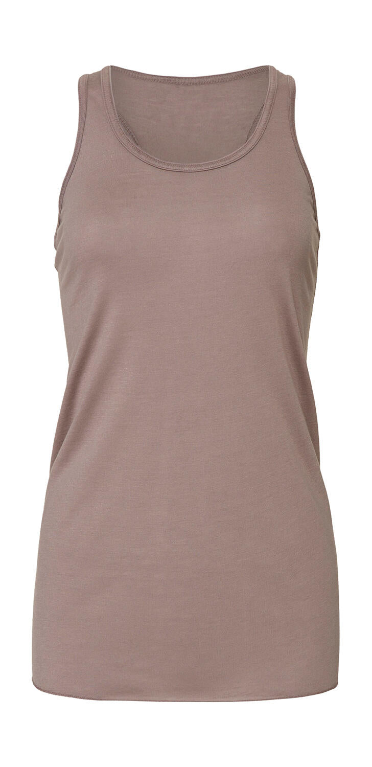 Flowy Racerback Tank Top in Farbe Pebble Brown