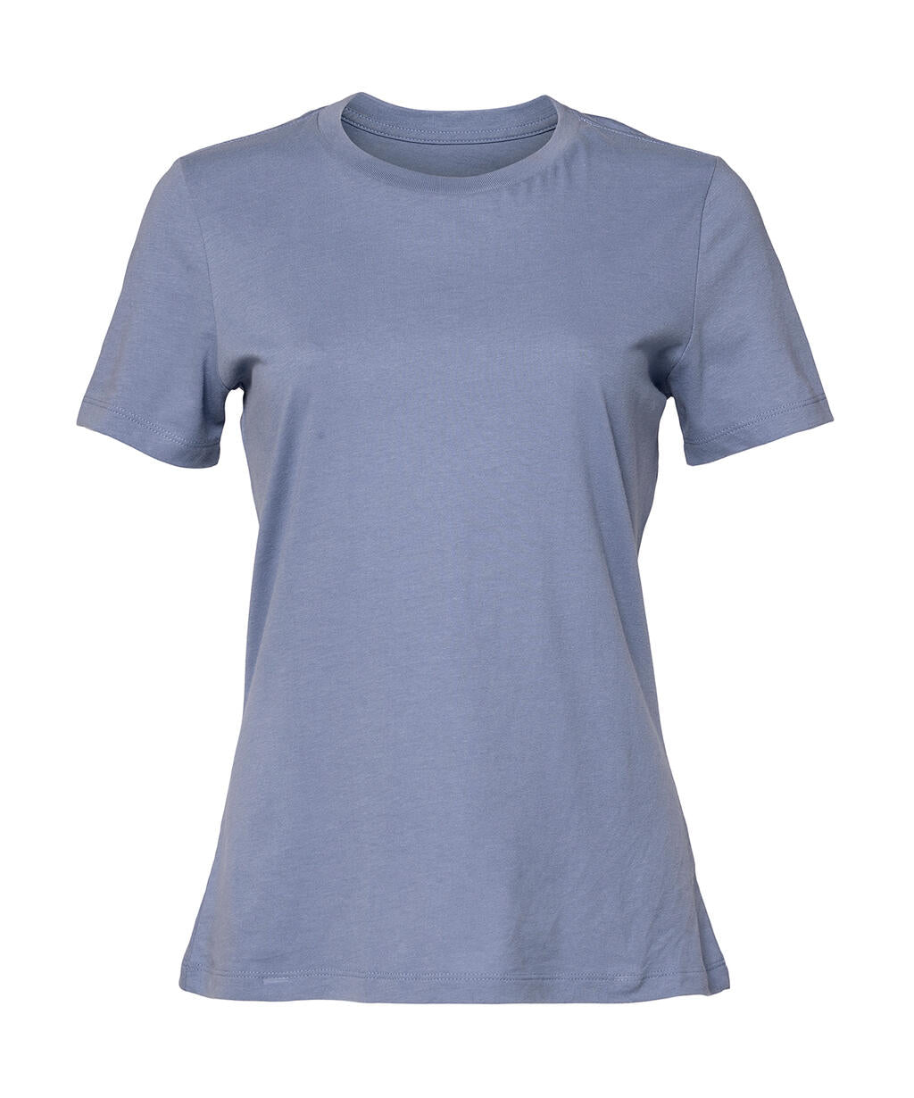 Women's Relaxed Jersey Short Sleeve Tee in Farbe Lavender Blue