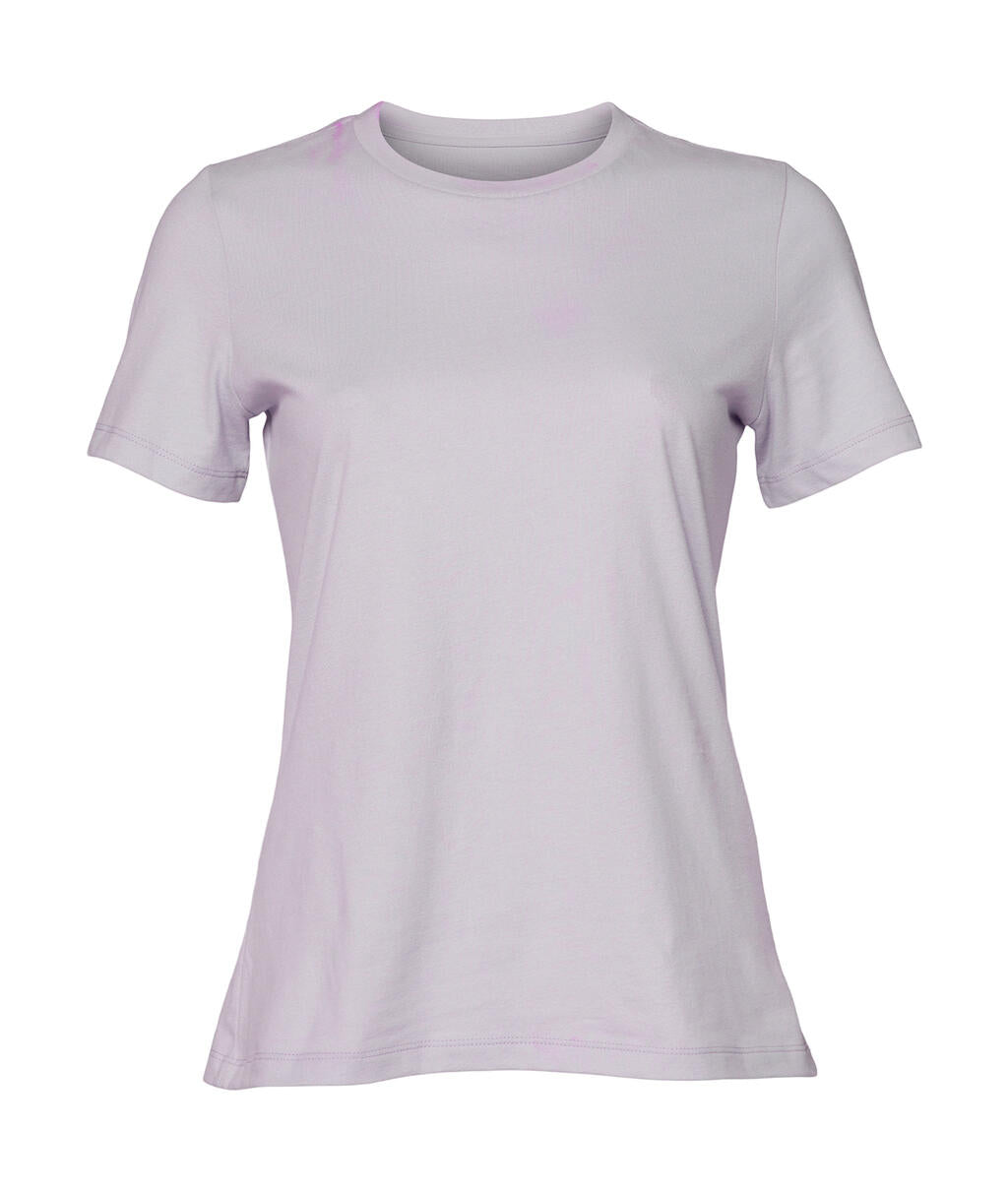 Women's Relaxed Jersey Short Sleeve Tee in Farbe Lavender Dust