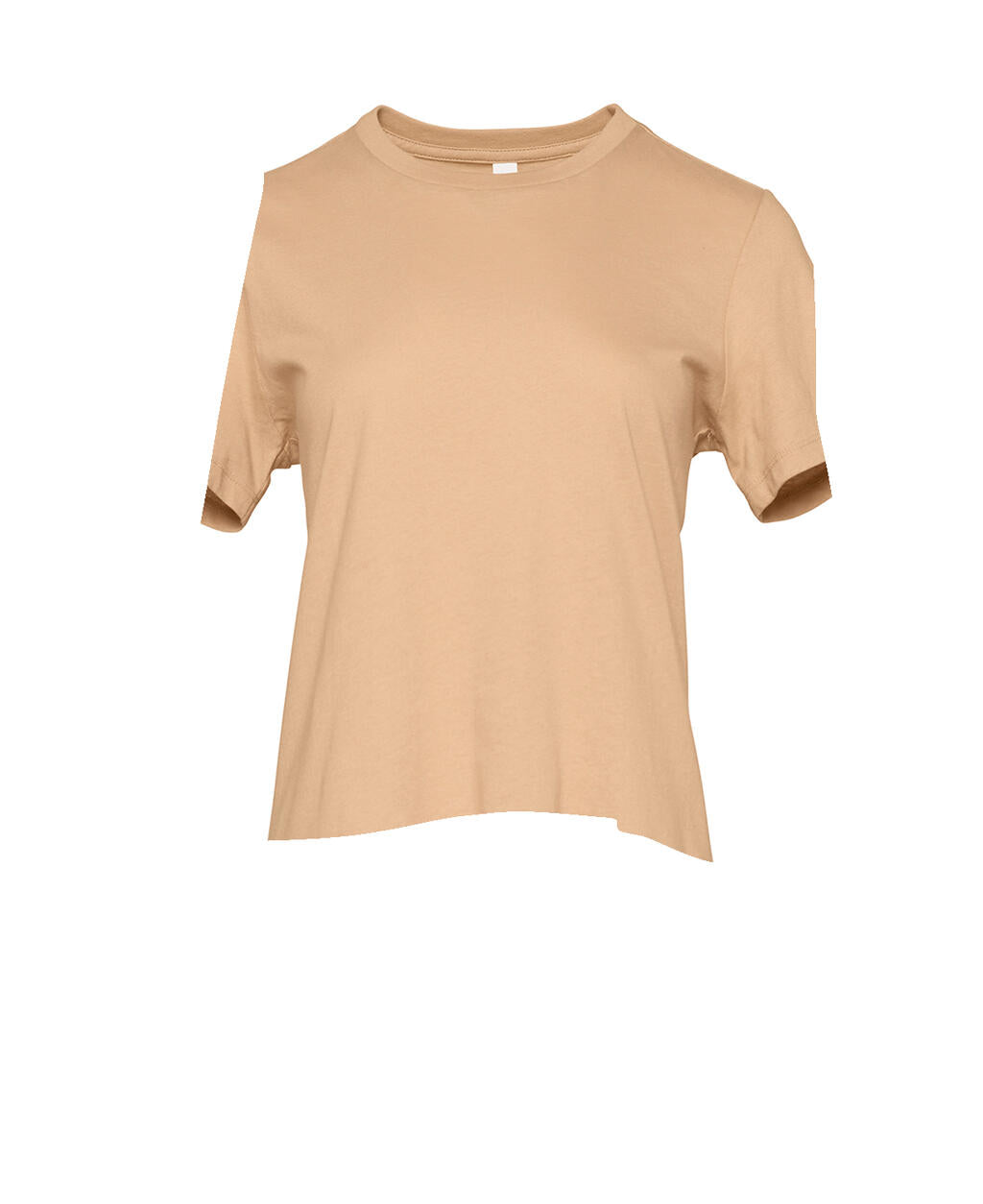 Women's Relaxed Jersey Short Sleeve Tee in Farbe Sand Dune
