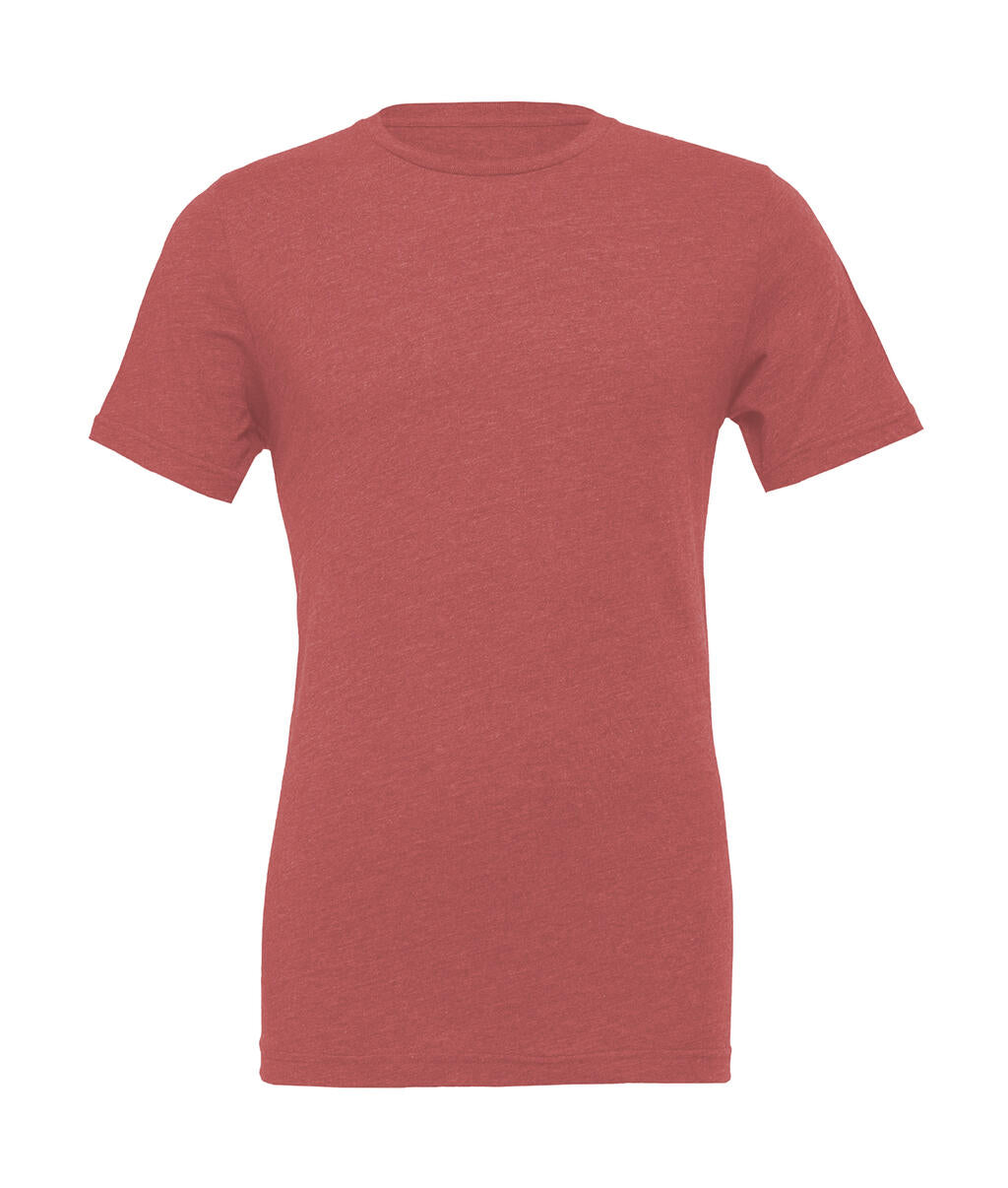 Unisex Heather CVC Short Sleeve Tee in Farbe Heather Mauve