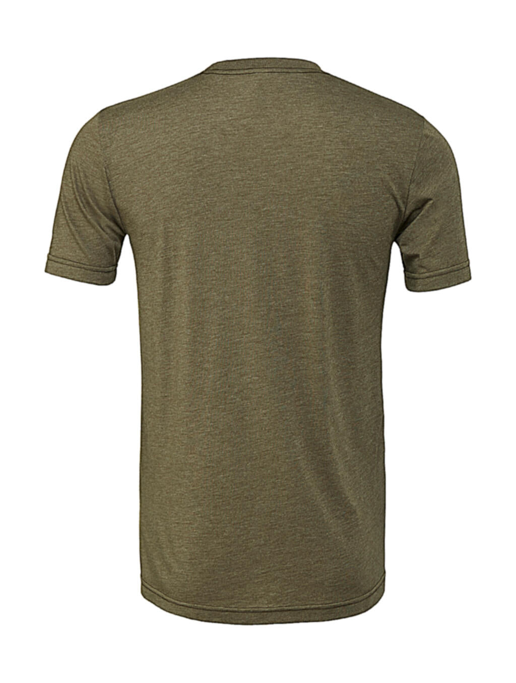 Unisex Heather CVC Short Sleeve Tee in Farbe Heather Stone