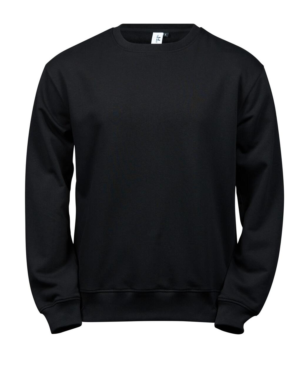 Power Sweatshirt in Farbe Black