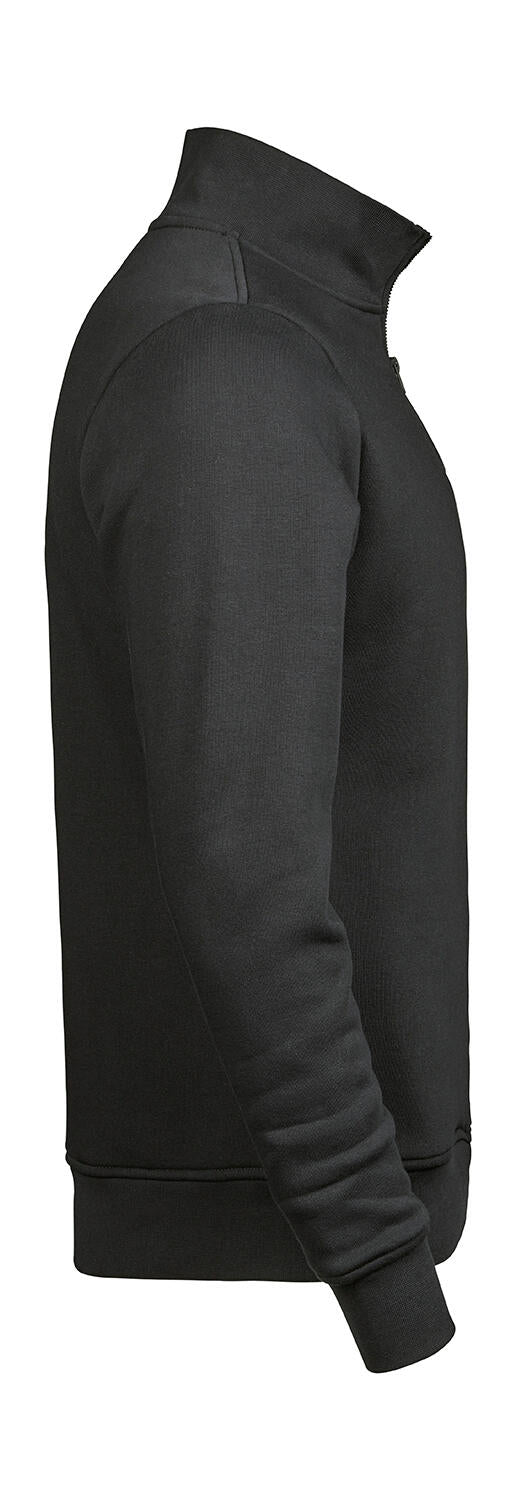 Half Zip Sweatshirt in Farbe Black