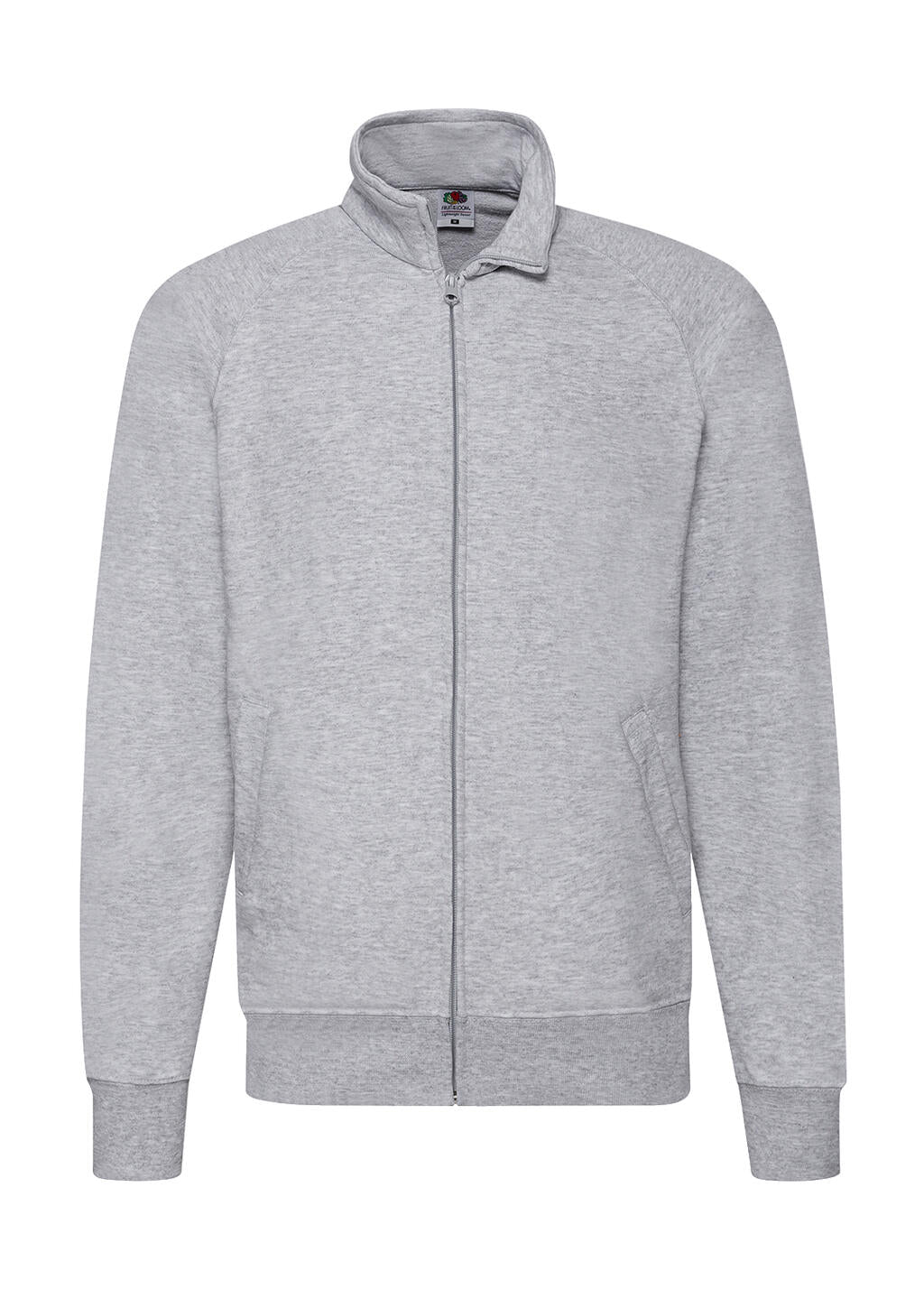 Lightweight Sweat Jacket in Farbe Heather Grey