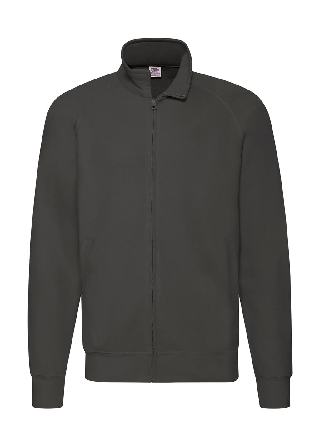 Lightweight Sweat Jacket in Farbe Light Graphite