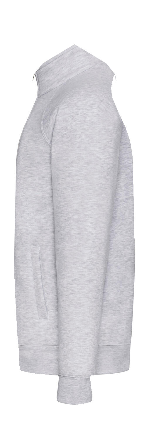 Premium Sweat Jacket in Farbe White