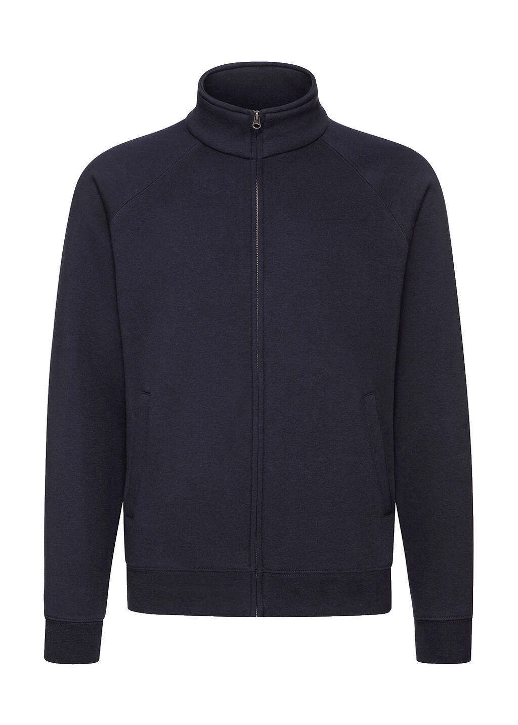 Premium Sweat Jacket in Farbe Deep Navy