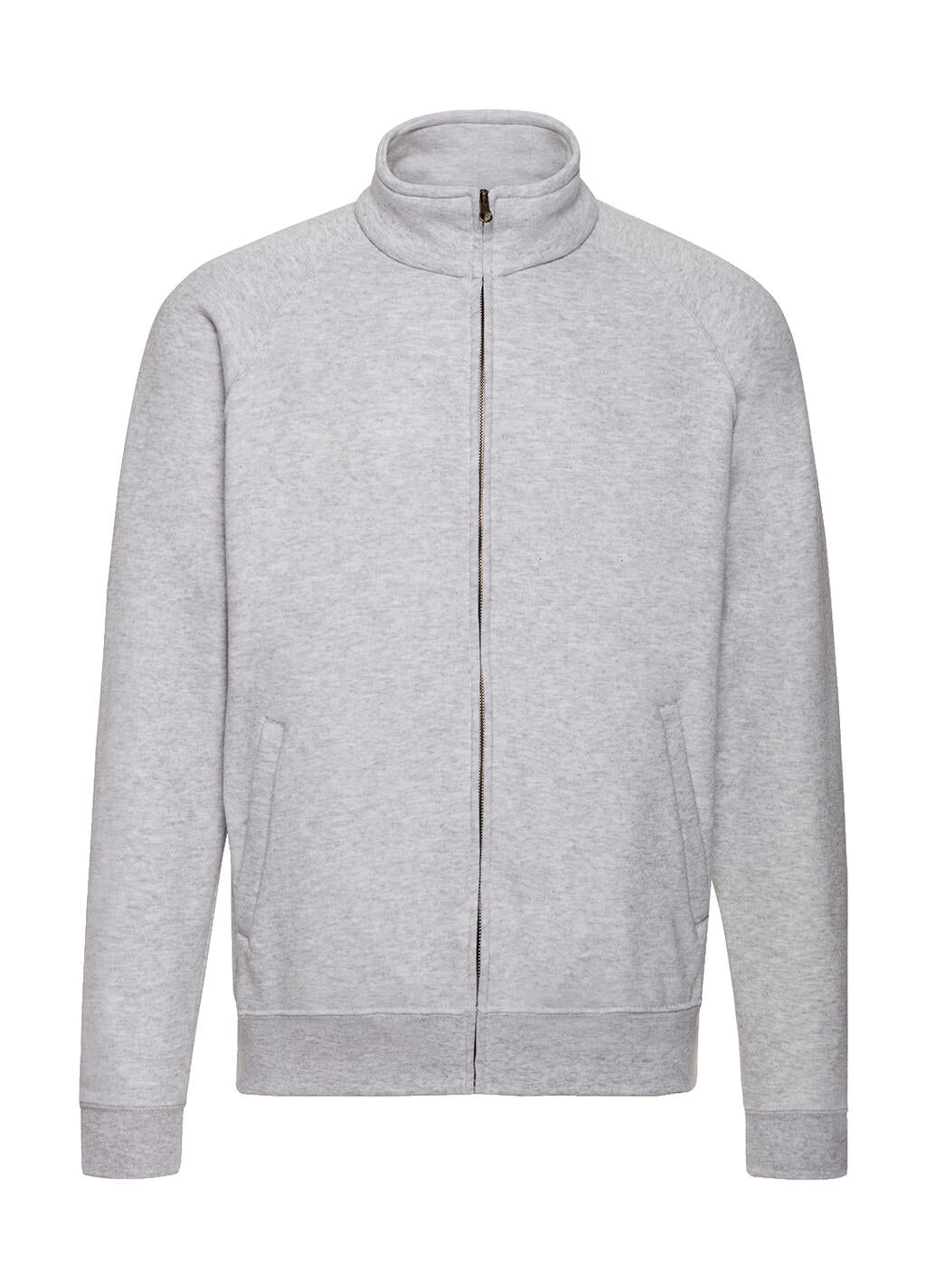 Classic Sweat Jacket in Farbe Heather Grey