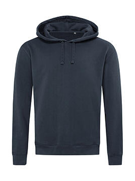 Recycled Unisex Sweat Hoodie in Farbe Blue Midnight