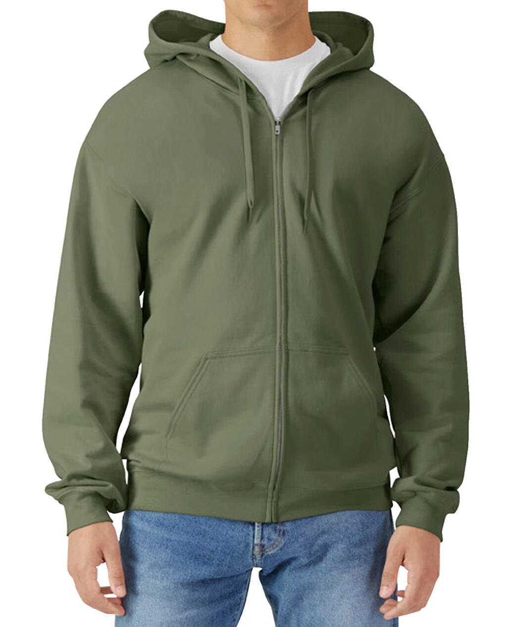 Softstyle Midweight Full Zip Hooded Sweat - ShirtStore