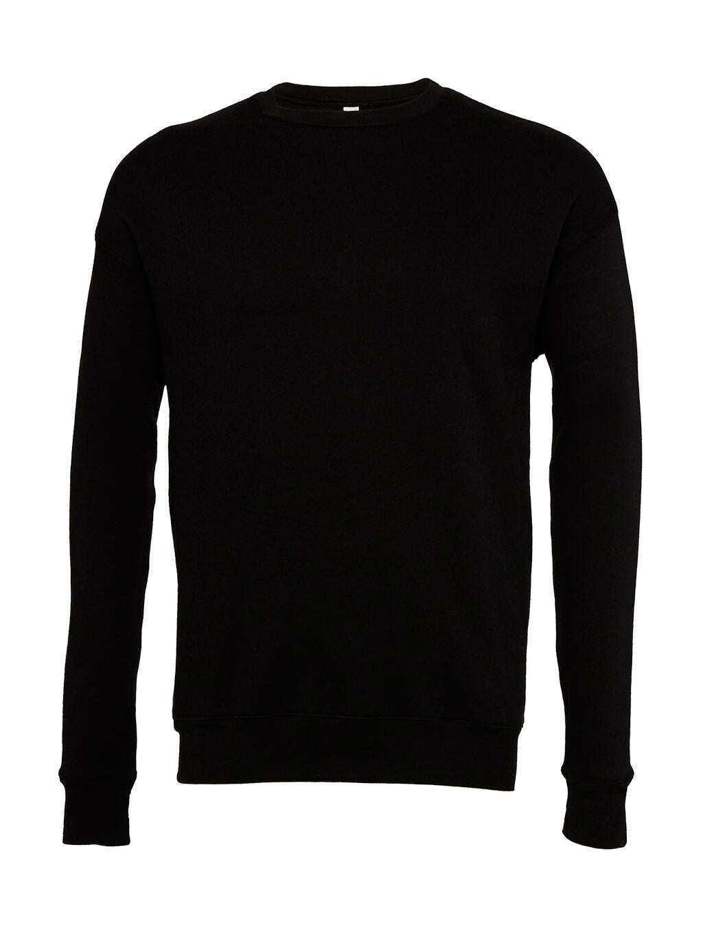 Unisex Drop Shoulder Fleece in Farbe Black