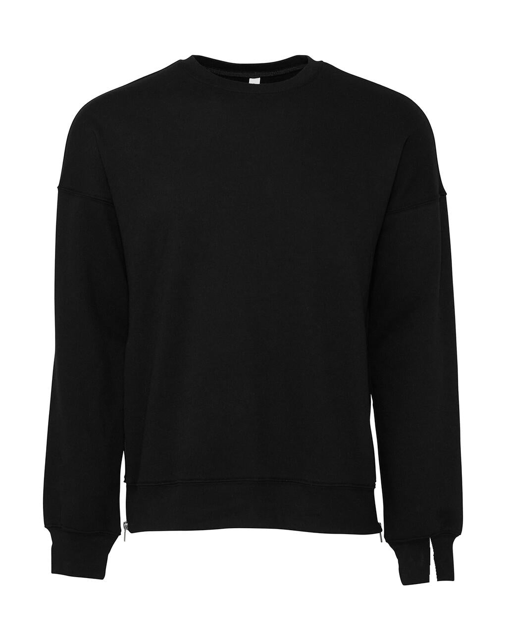 Unisex Drop Shoulder Fleece in Farbe DTG Black