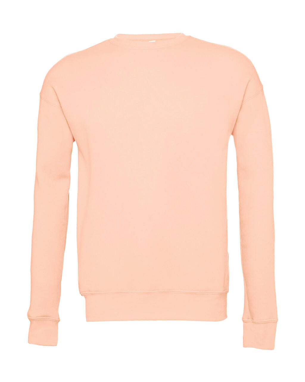 Unisex Drop Shoulder Fleece in Farbe Peach
