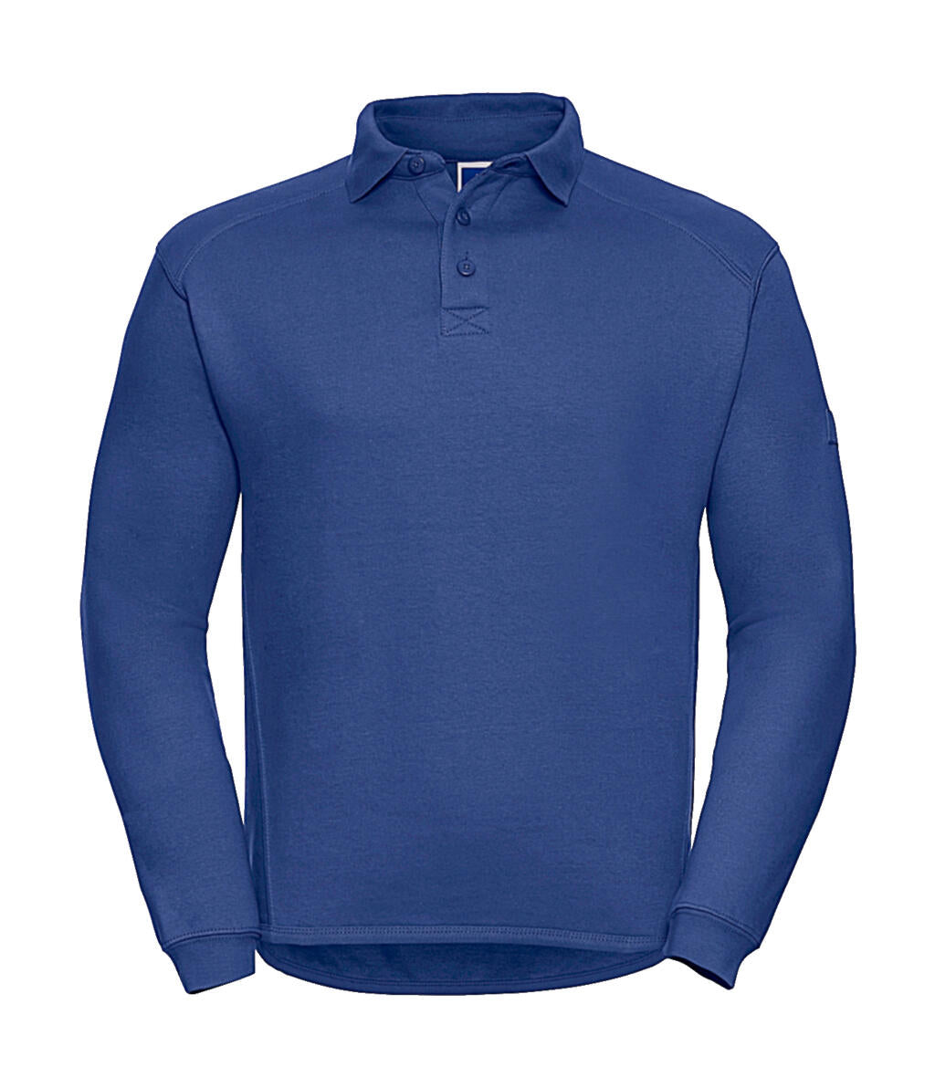 Heavy Duty Collar Sweatshirt in Farbe Bright Royal