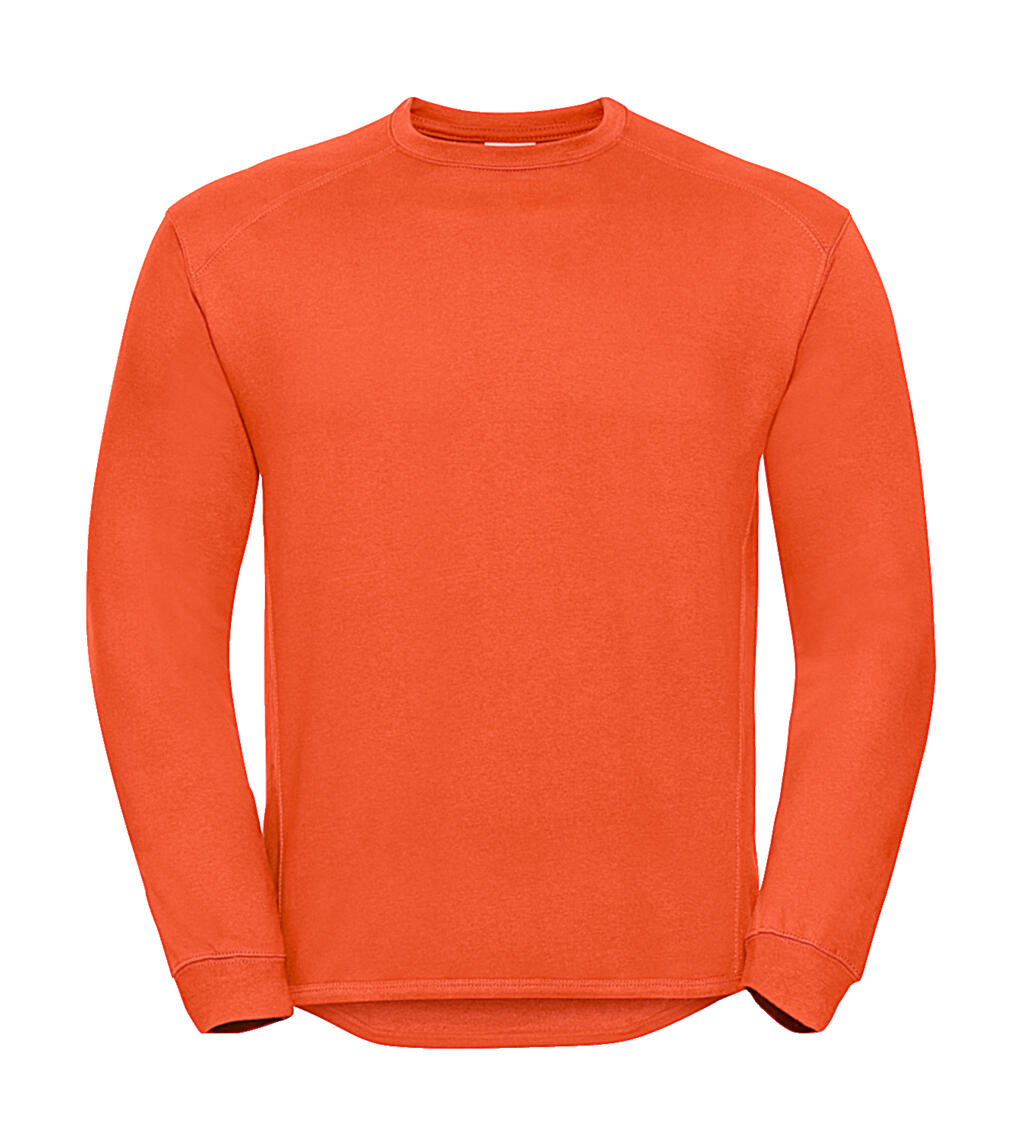 Workwear Set-In Sweatshirt in Farbe Orange