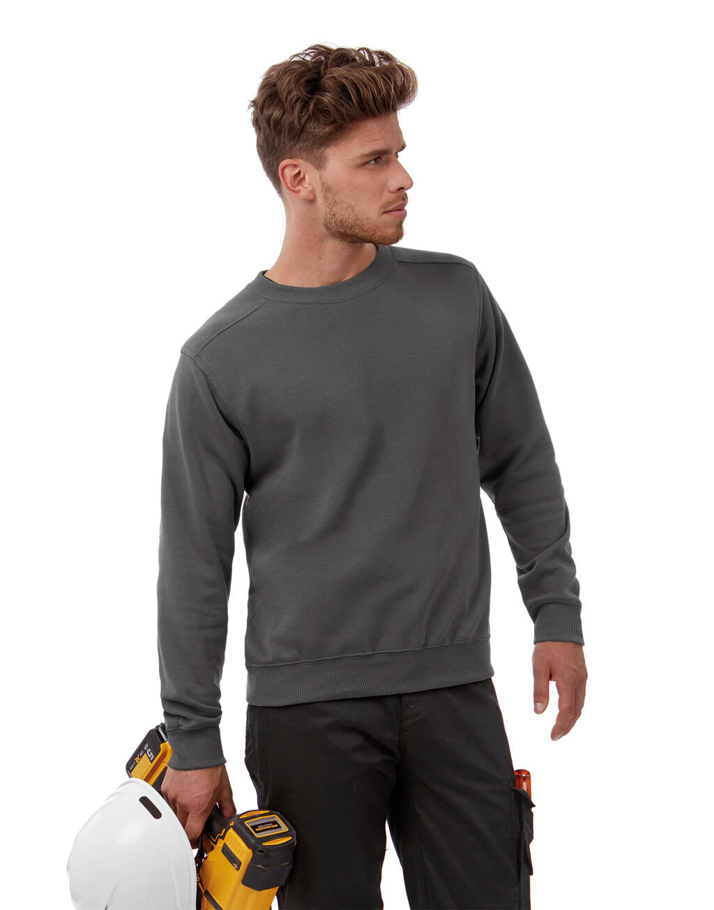 Workwear Sweater - WUC20 in Farbe Black