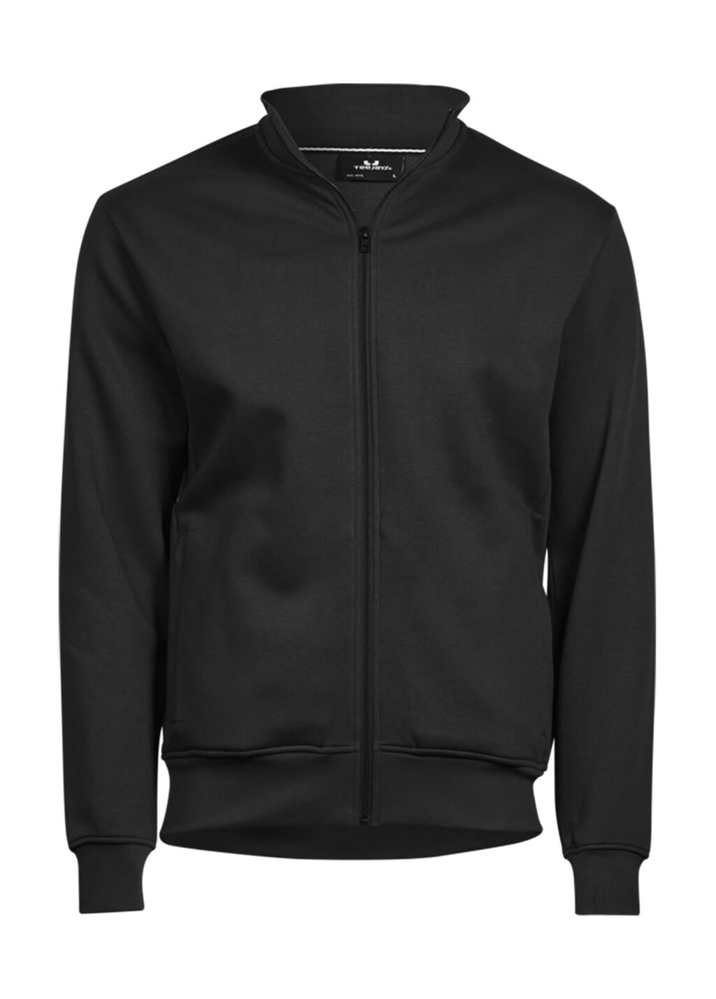 Full Zip Cardigan in Farbe Black