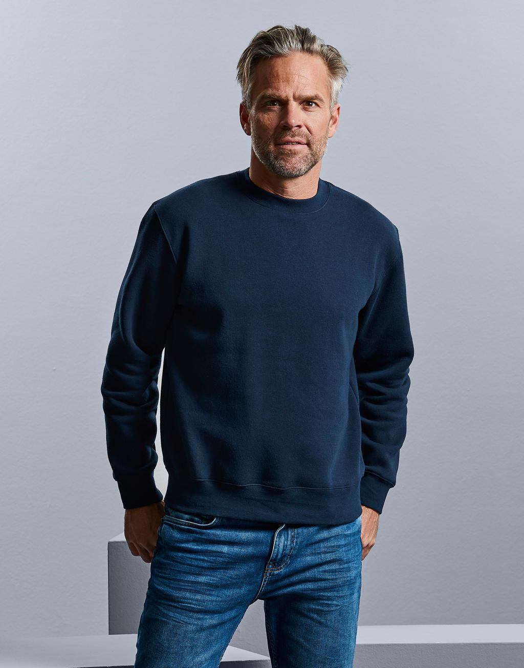 The Authentic Sweat in Farbe White