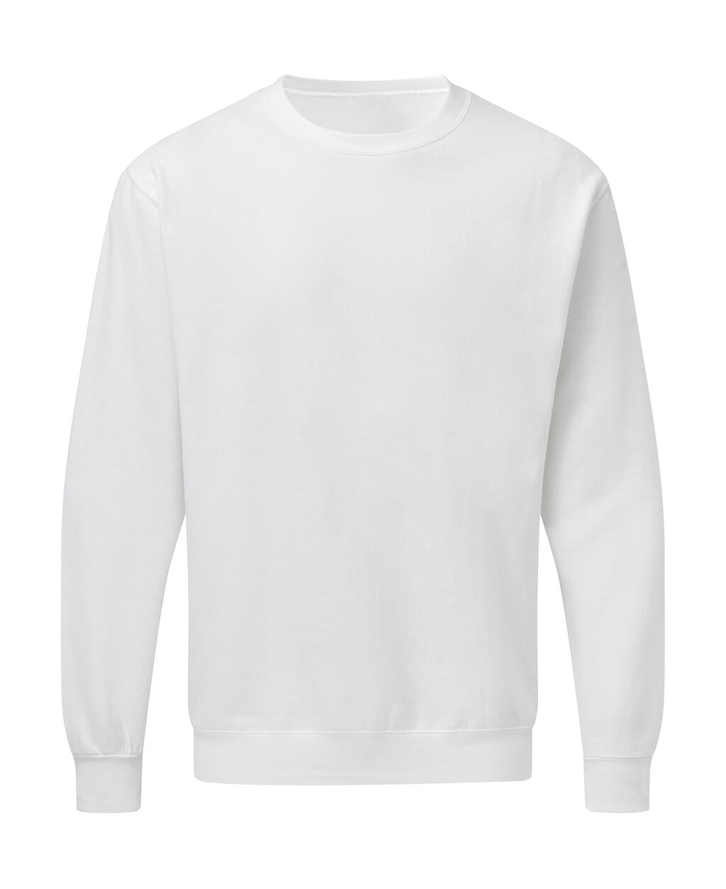 Men's Crew Sweat in Farbe White