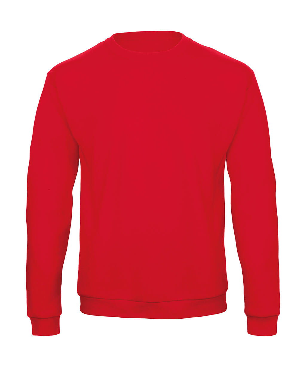 ID.202 50/50 Sweatshirt Unisex in Farbe Red