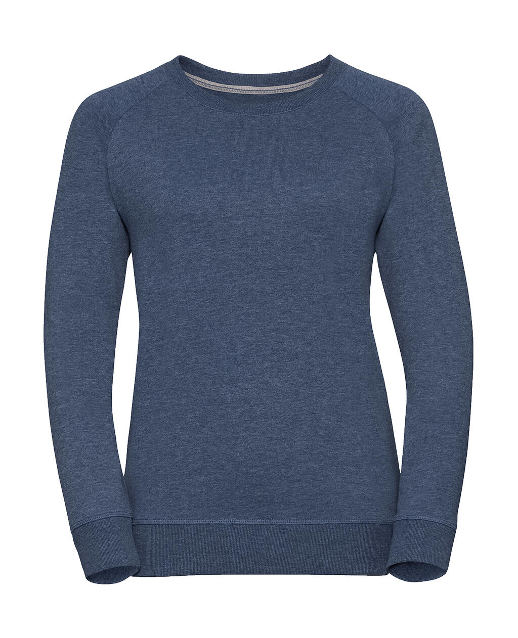 Ladies HD Raglan Sweat in Farbe Bright Navy Marl