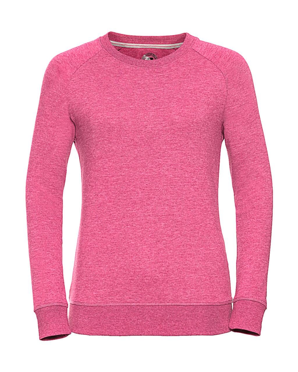 Ladies HD Raglan Sweat in Farbe Pink Marl