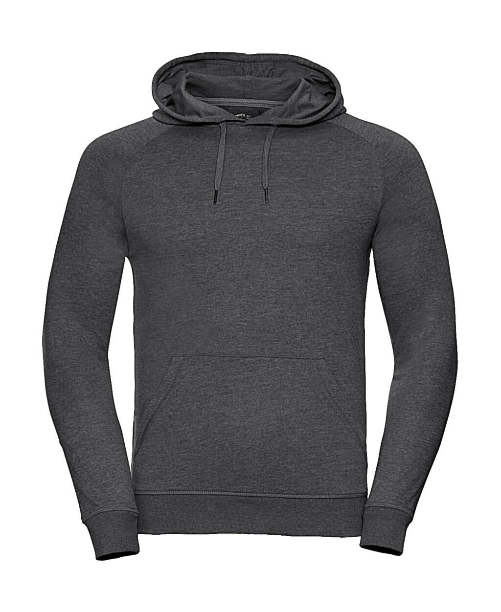 Men's HD Hooded Sweat in Farbe Grey Marl