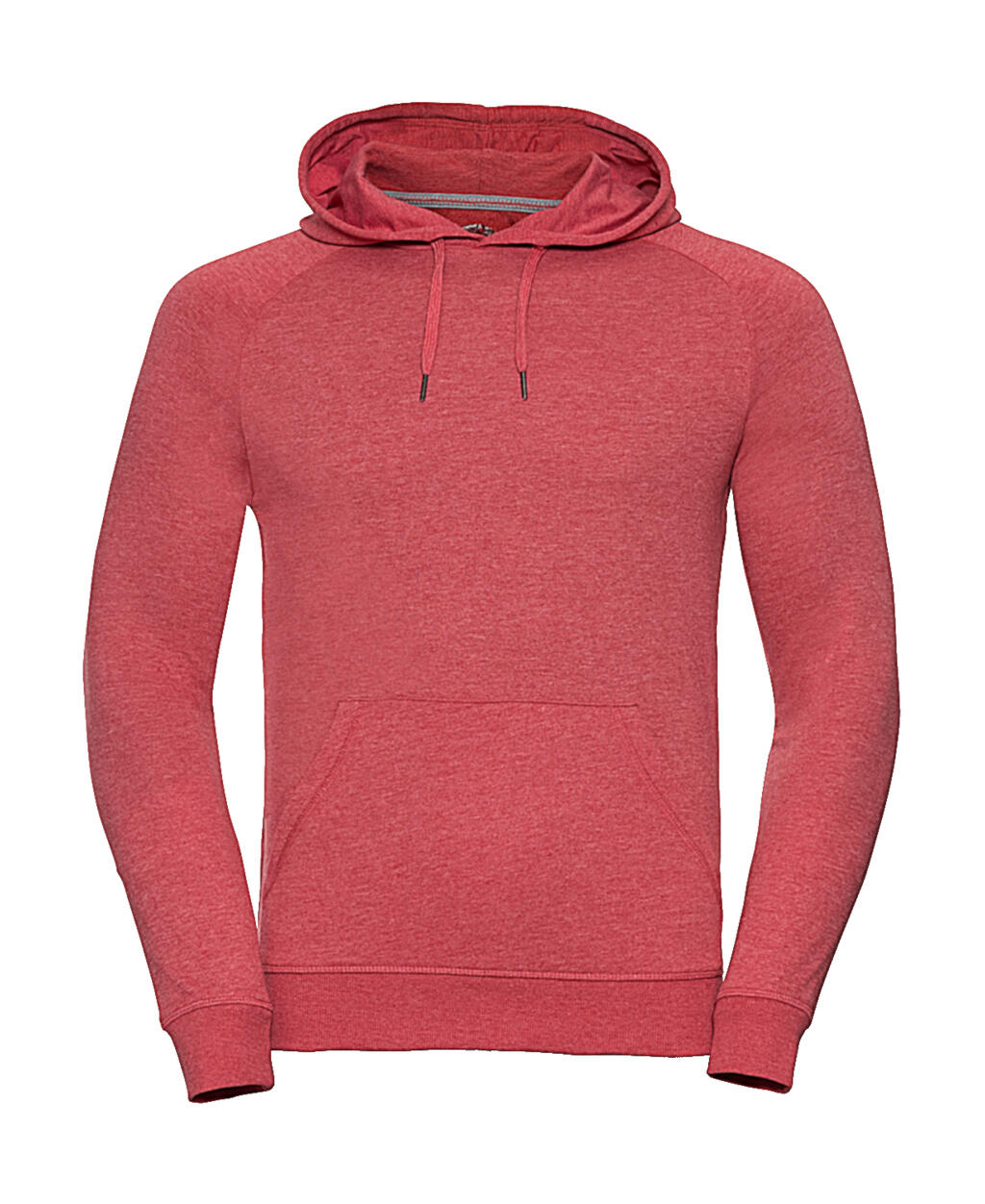 Men's HD Hooded Sweat in Farbe Red Marl