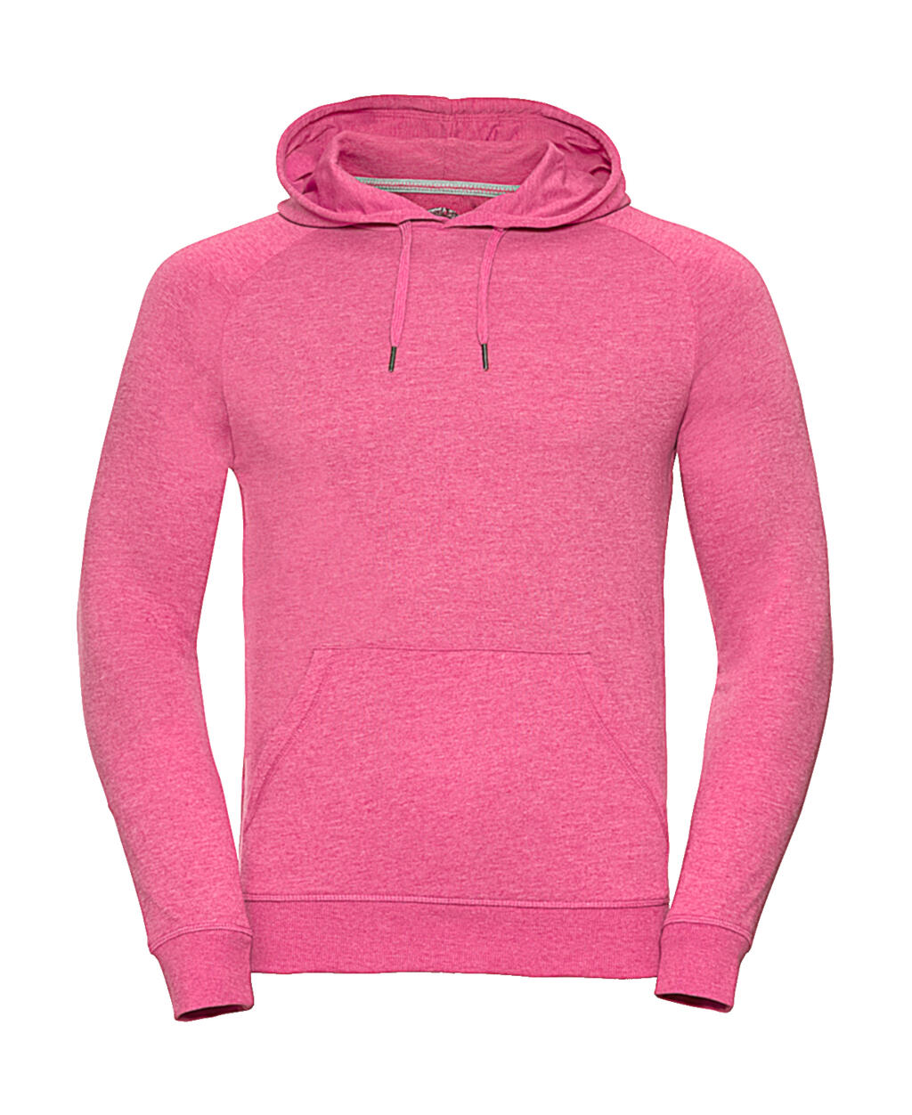 Men's HD Hooded Sweat in Farbe Pink Marl