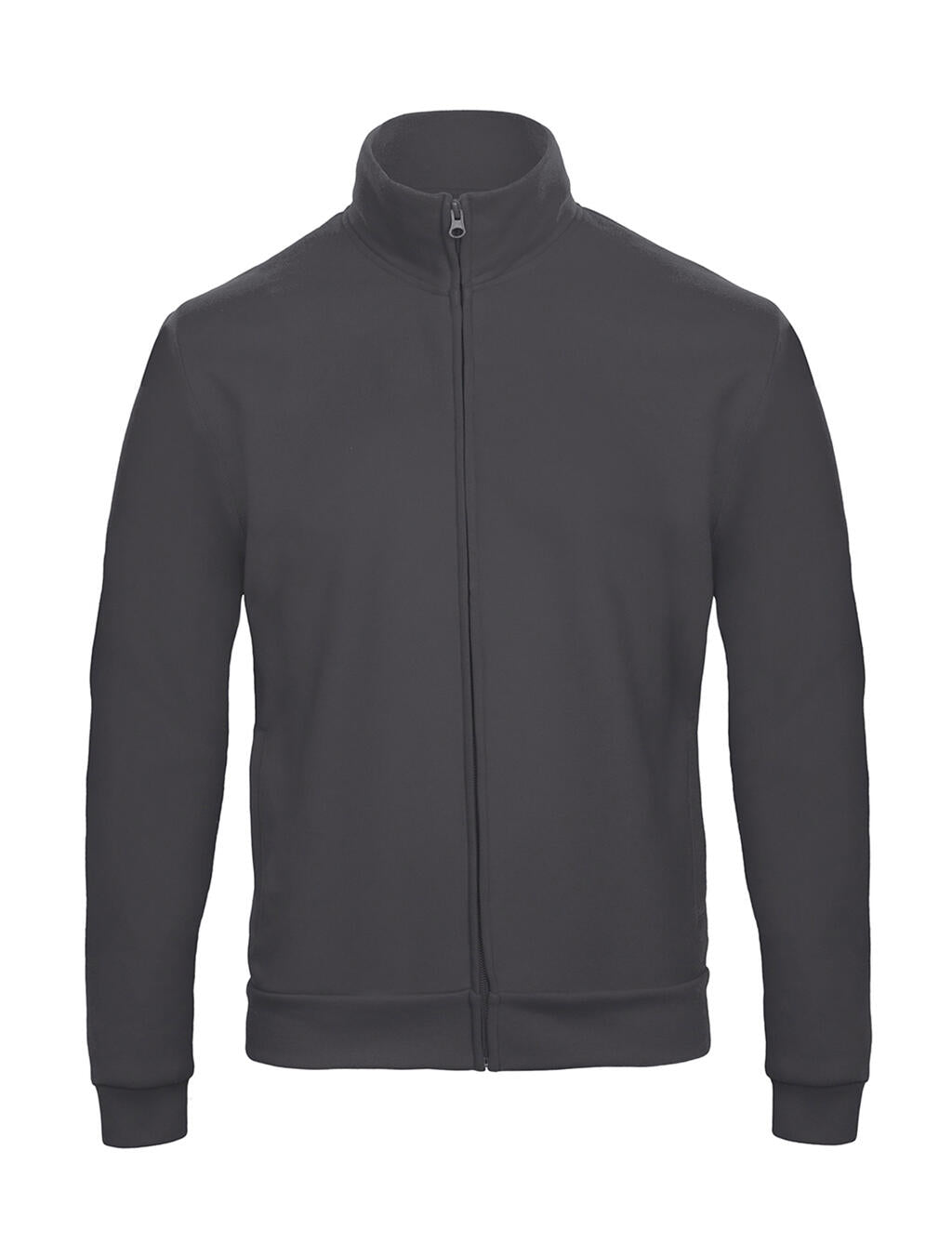 ID.206 50/50 Full Zip Sweat Unisex in Farbe Anthracite