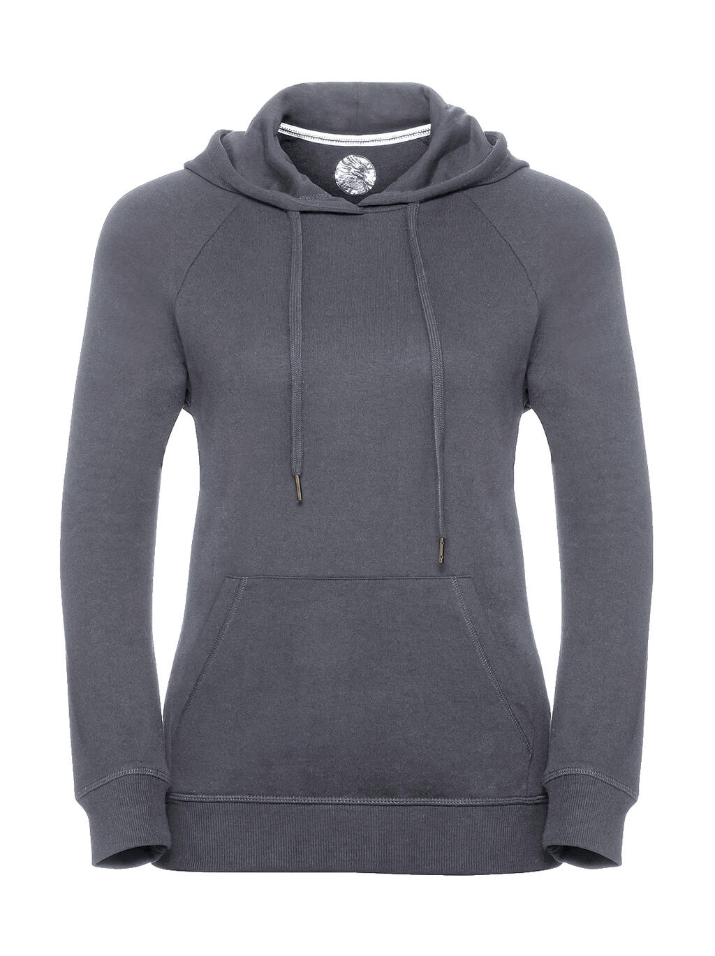 Ladies' HD Hooded Sweat in Farbe Convoy Grey