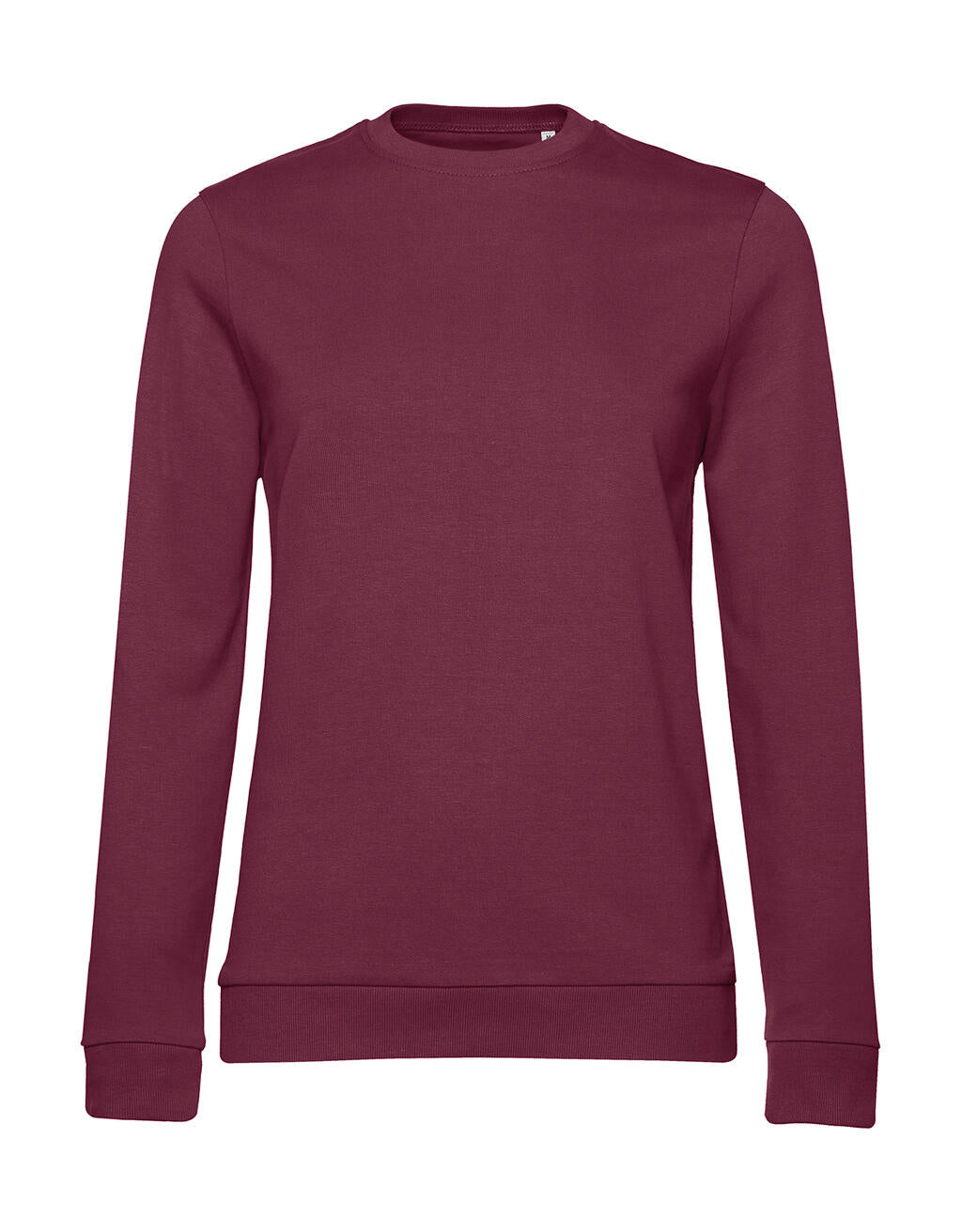 #Set In /women French Terry in Farbe Wine