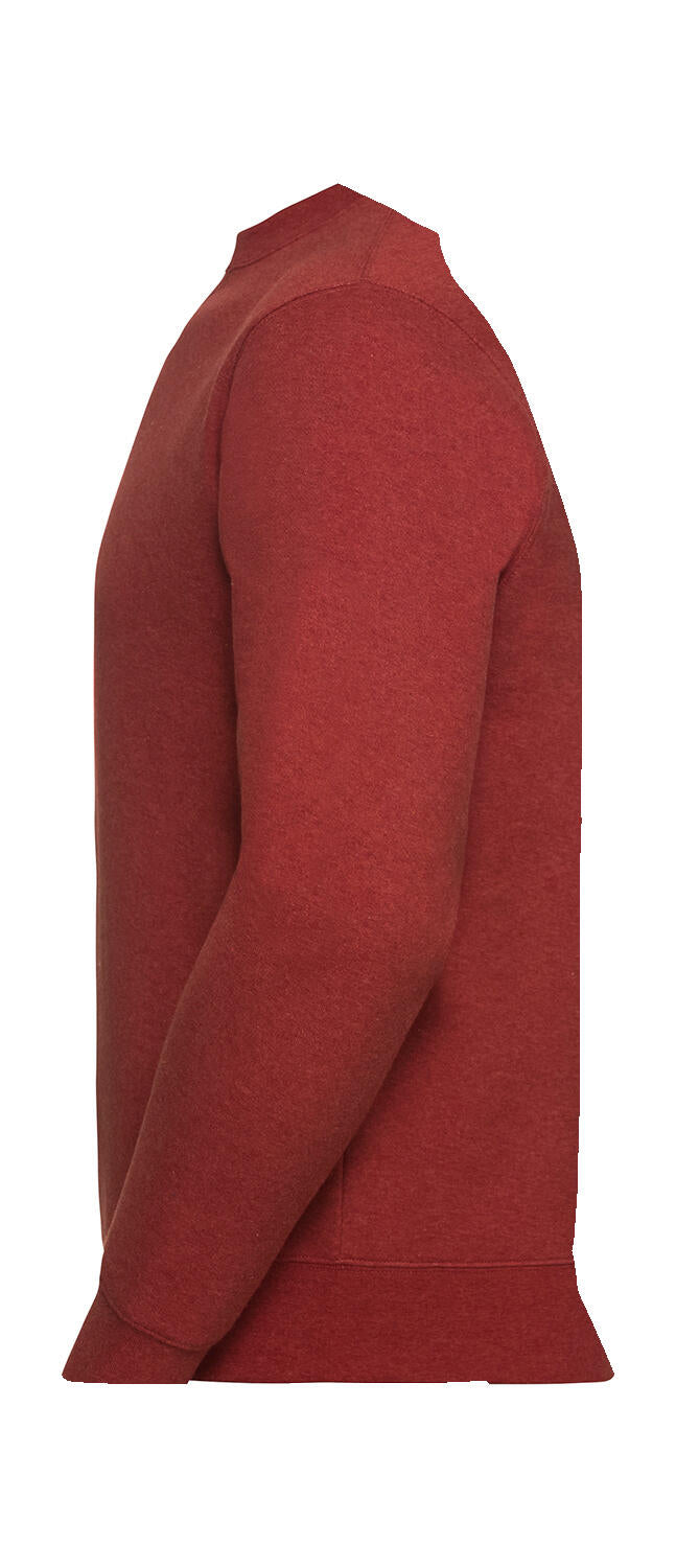 Authentic Melange Sweat in Farbe Carbon Melange