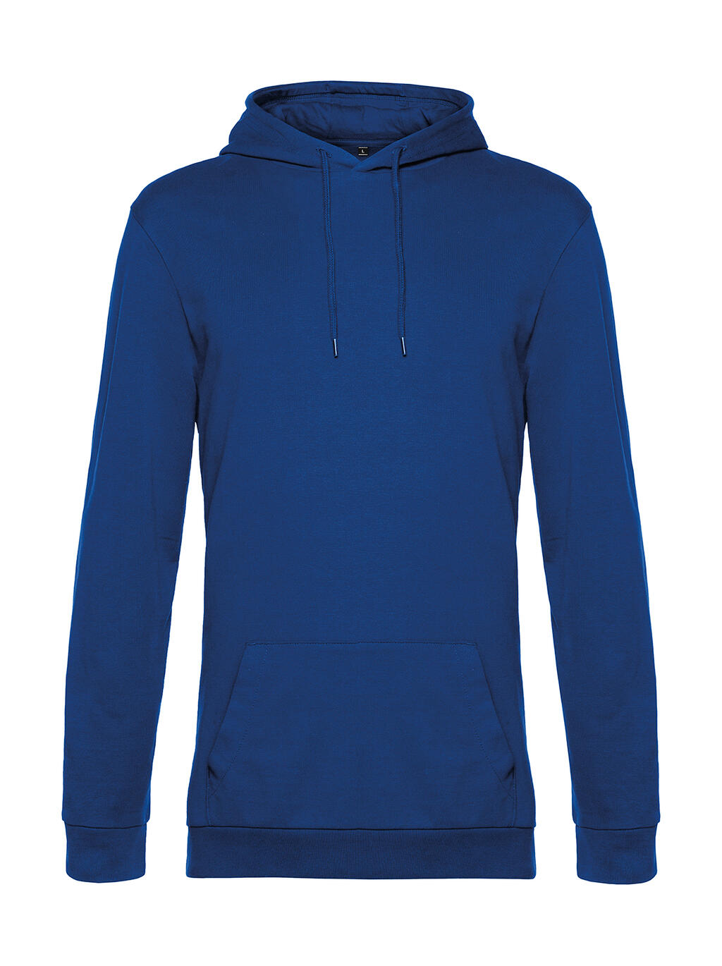 #Hoodie French Terry in Farbe Royal